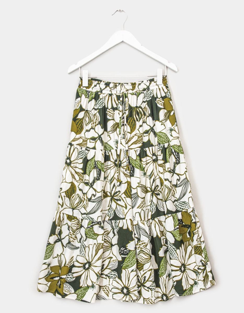 Greenery Midi Skirt_0