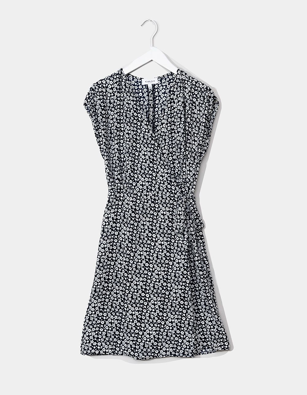 Greta Floral Wrap Dress_0