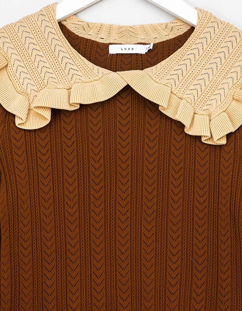 Hazel Collar Knit_1