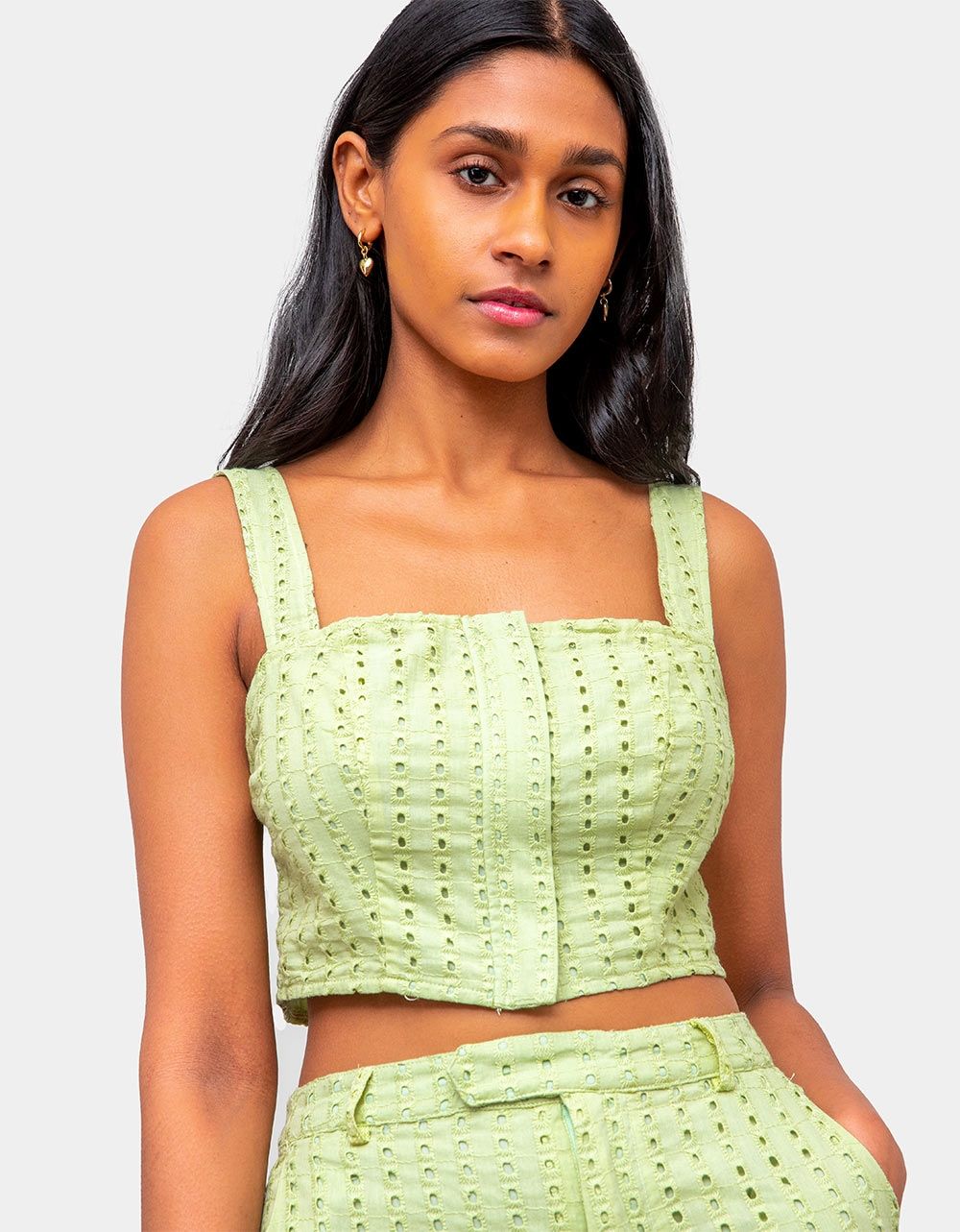 Hollie Eyelet Crop Top_3