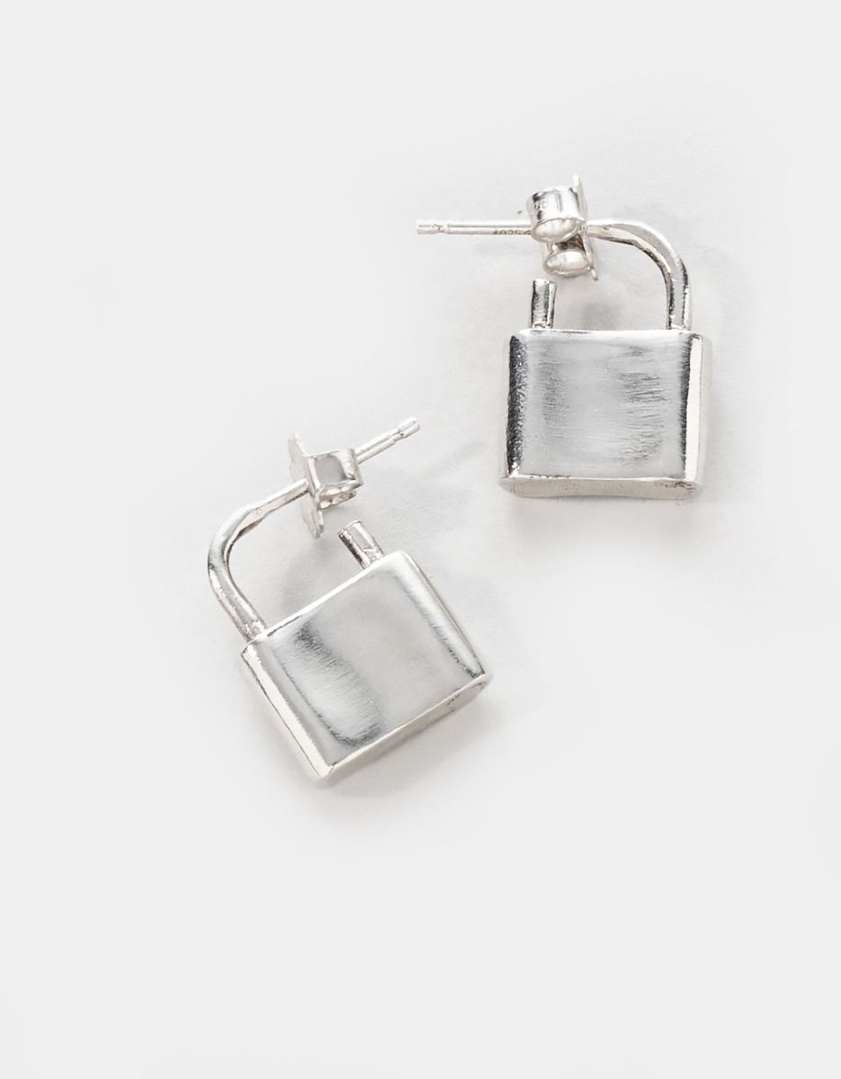 Holmes Earrings in Silver_2
