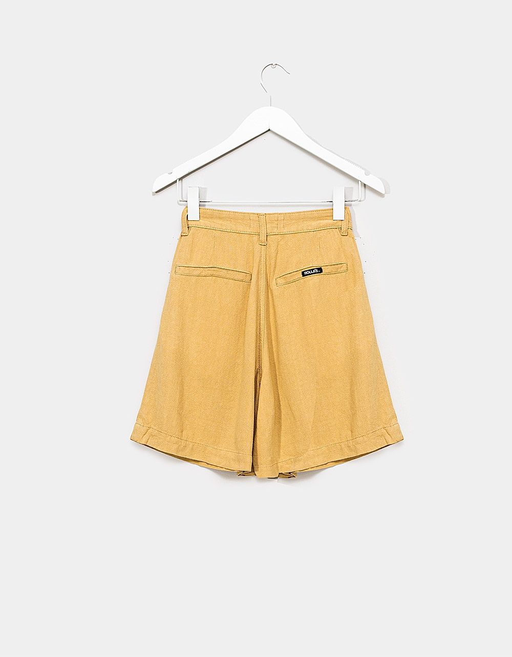 Horizon Linen Shorts in Harvest_4