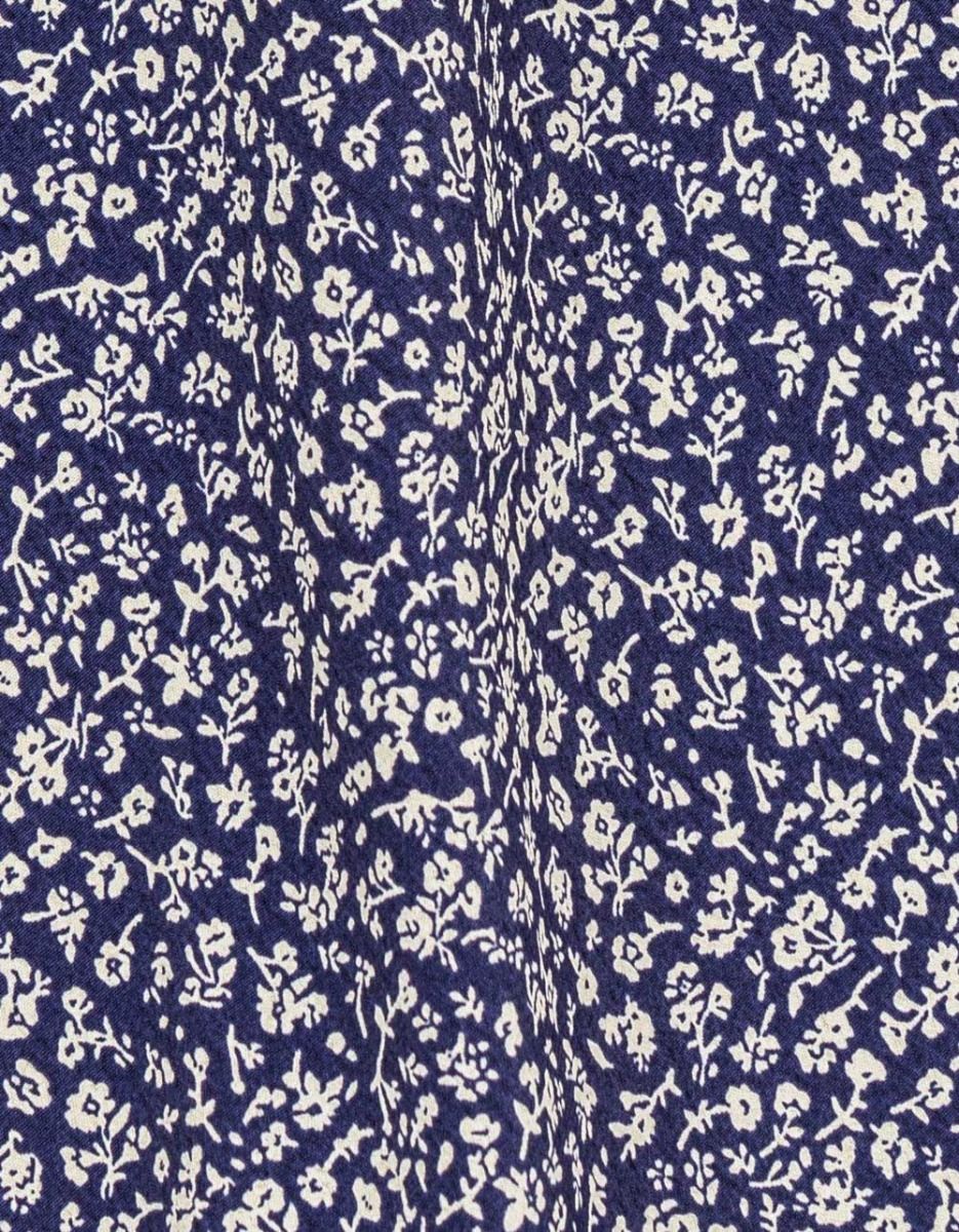 Indigo Fleur Midi Skirt_4
