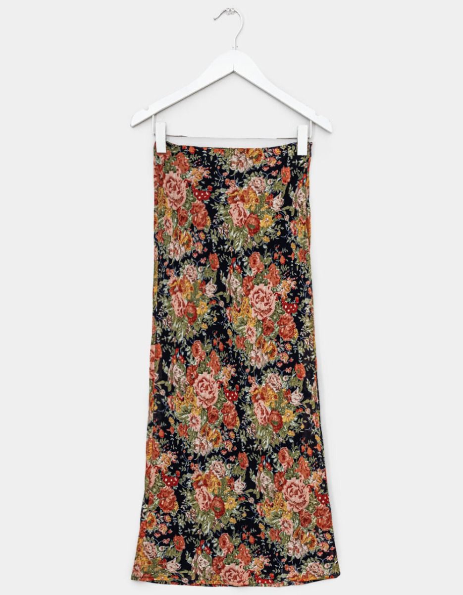 Indigo Garden Maxi Skirt_0