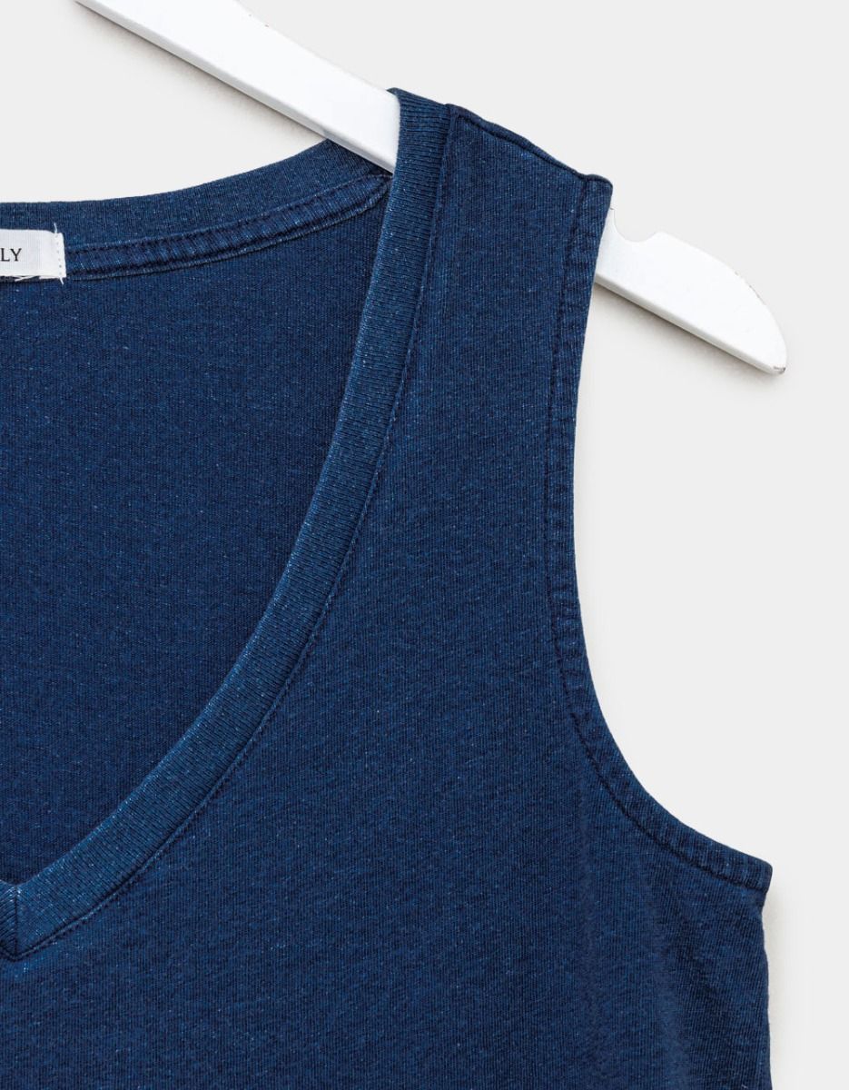 Indigo V-Sloane Top_1