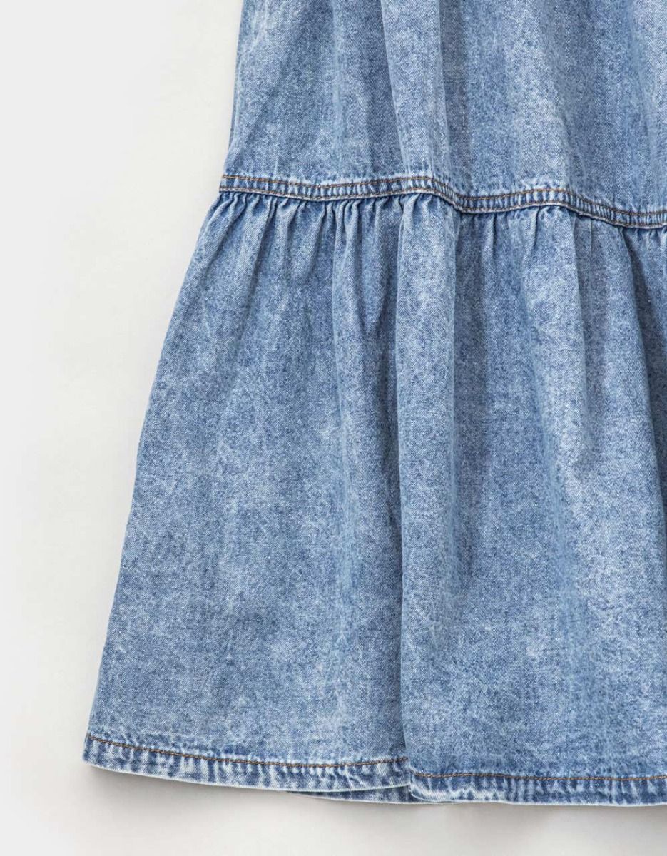 Inga Tiered Denim Midi_1