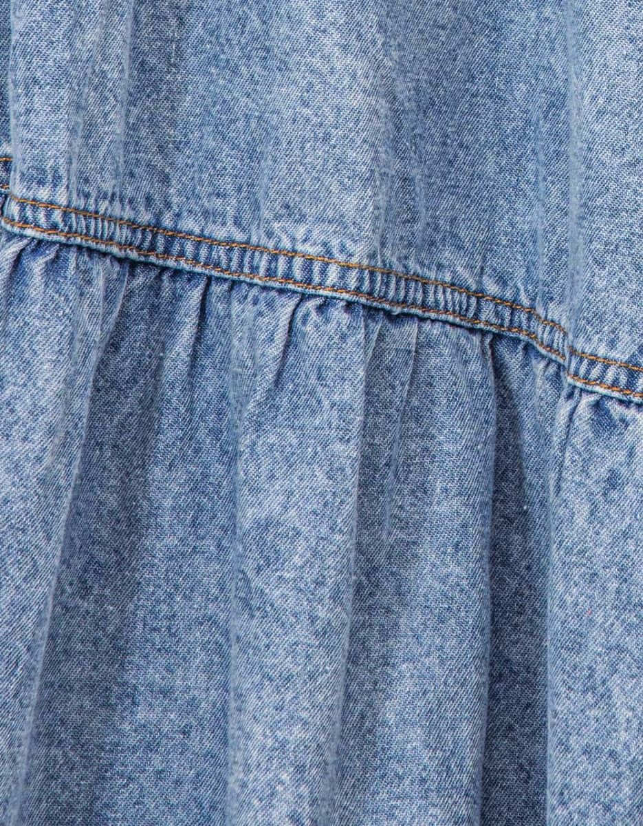 Inga Tiered Denim Midi_2