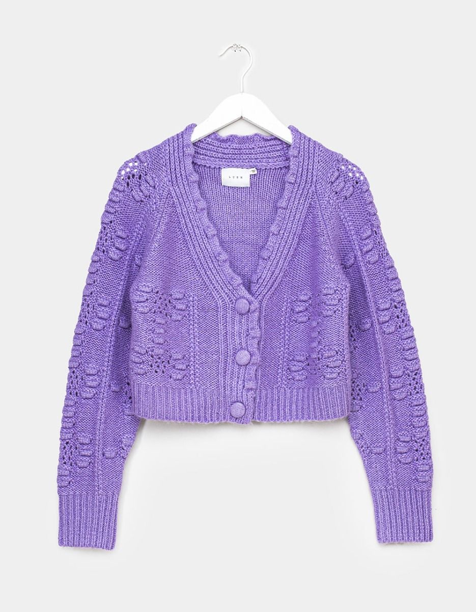 Iris Scallop Knit Cardi_0