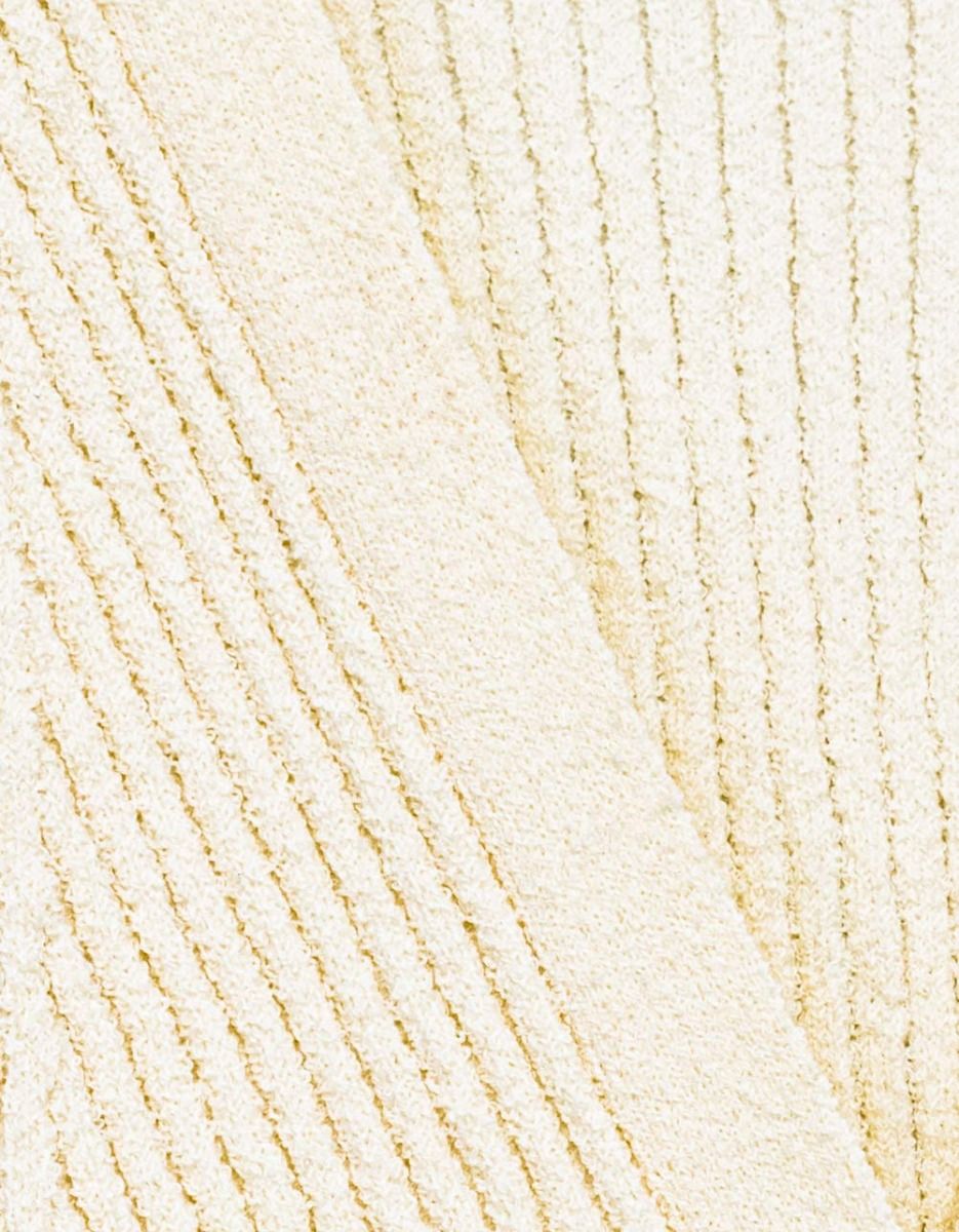 Isla Button Vest in Ivory_3