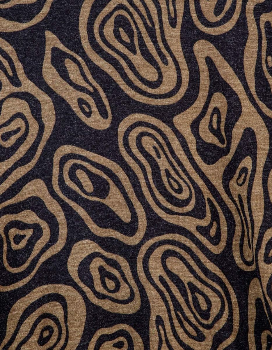 Isobars Print Top in Black_6