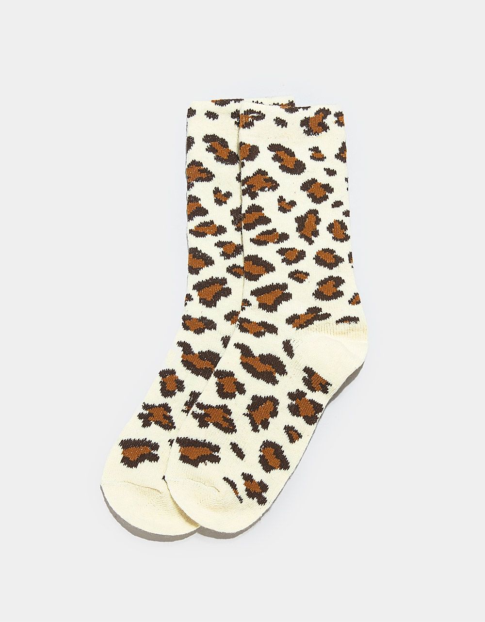 Ivory Leo Socks_0