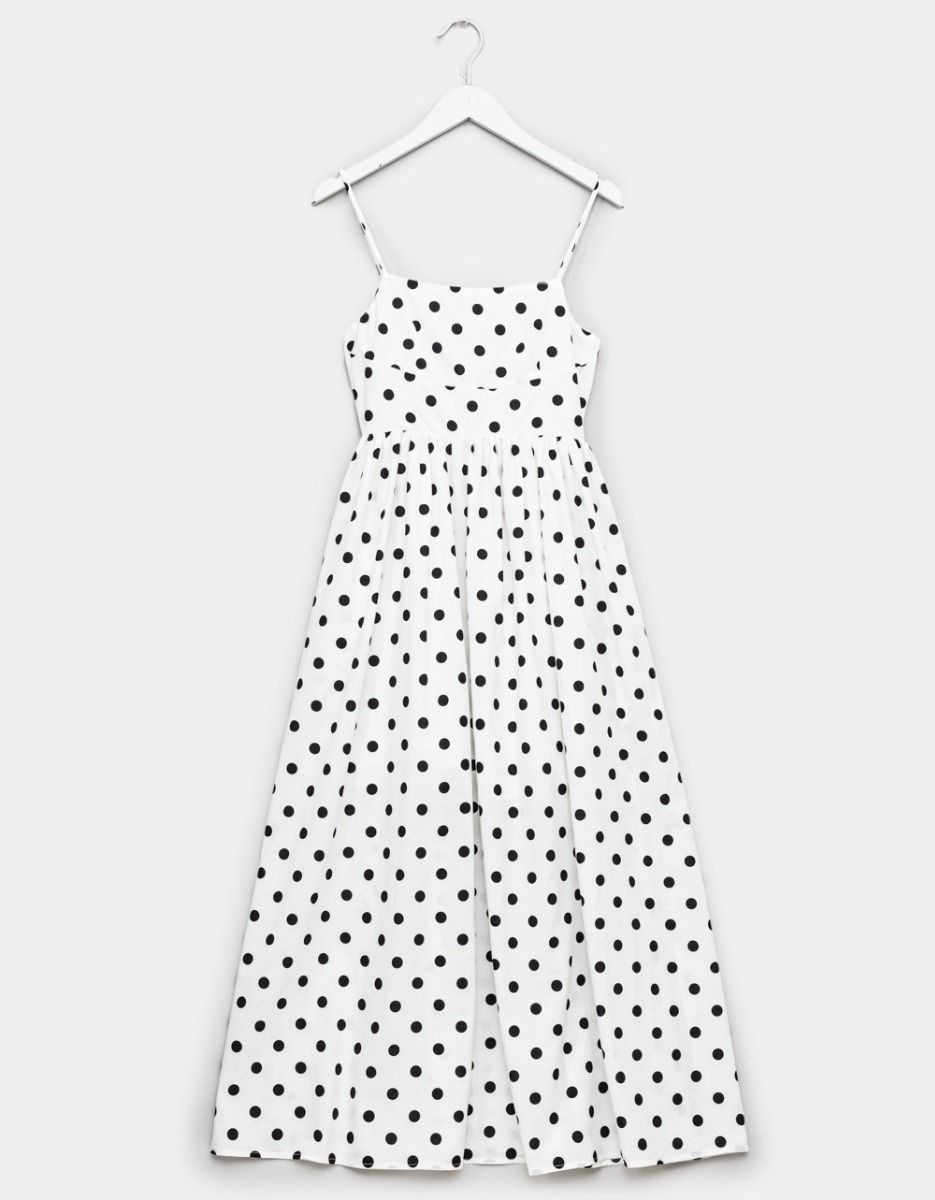 Jackie Maxi Dot Dress_0