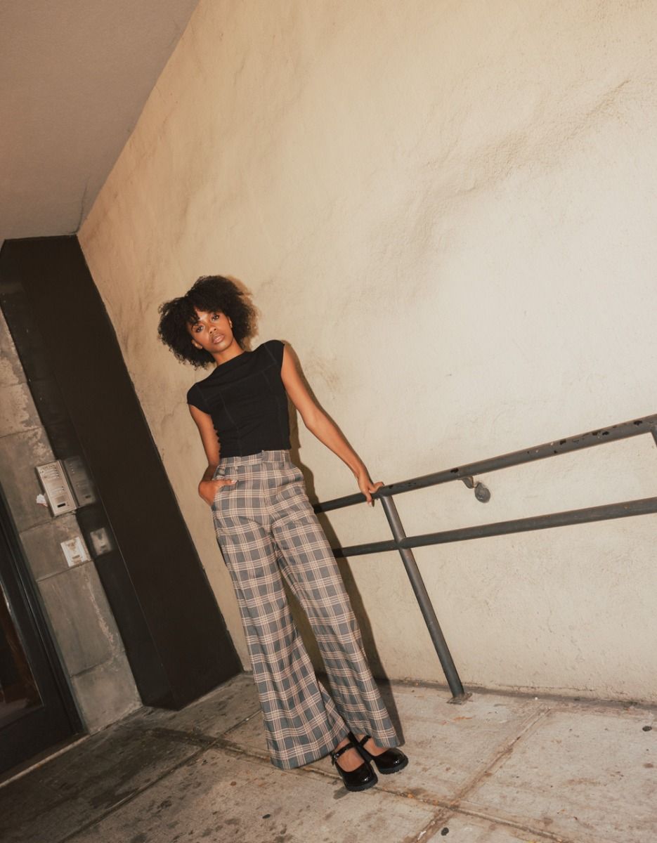 Jackie Plaid Pants_1