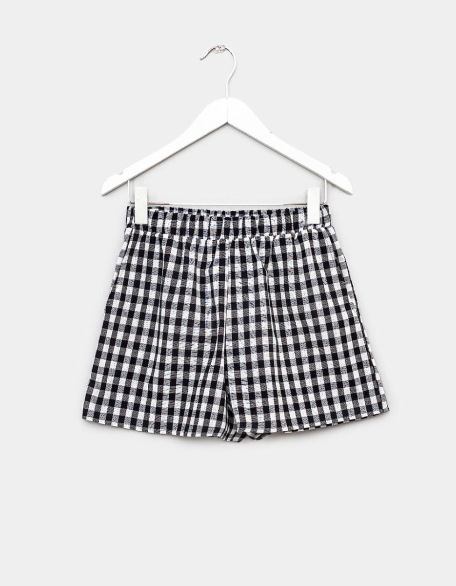 Jael Gingham Shorts_0