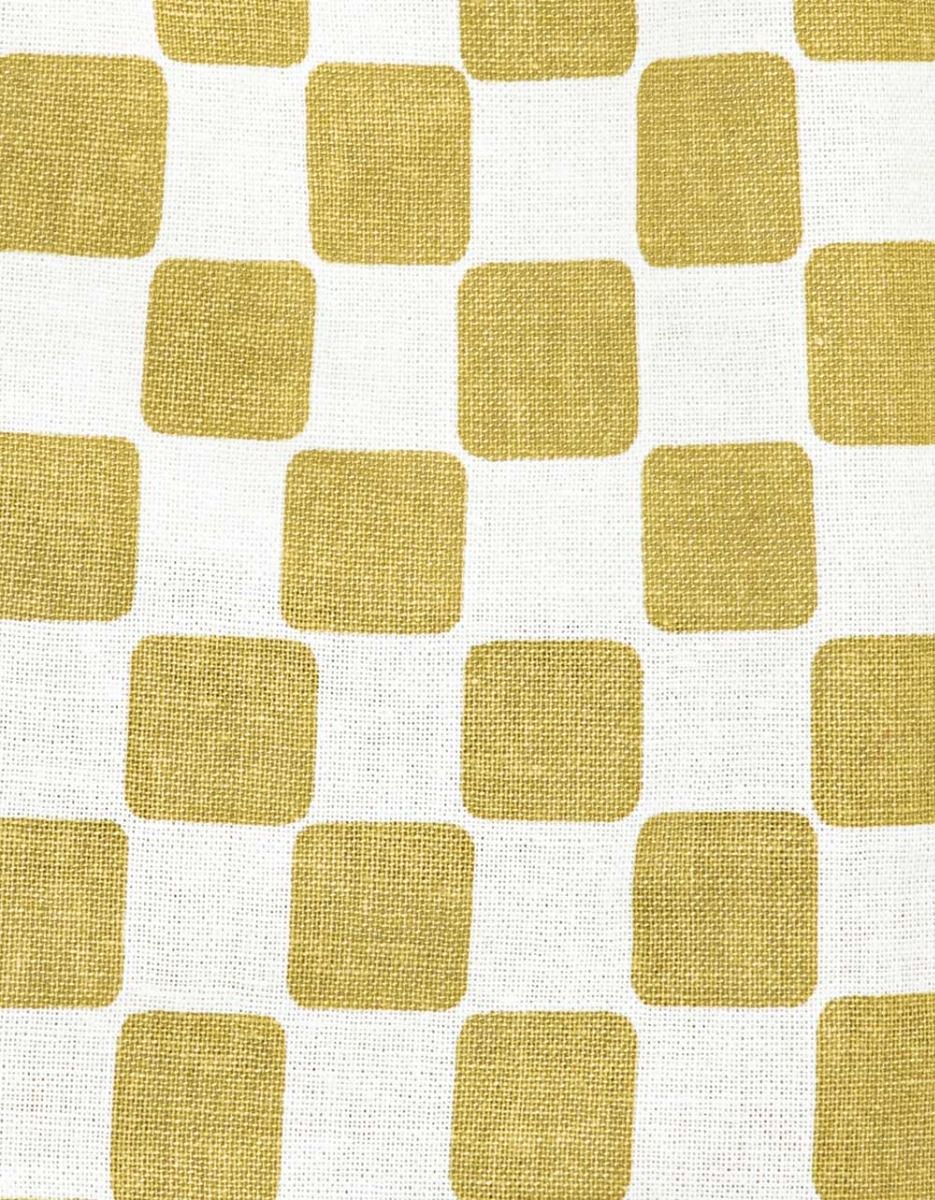 Jo Check Shorts in Green_5