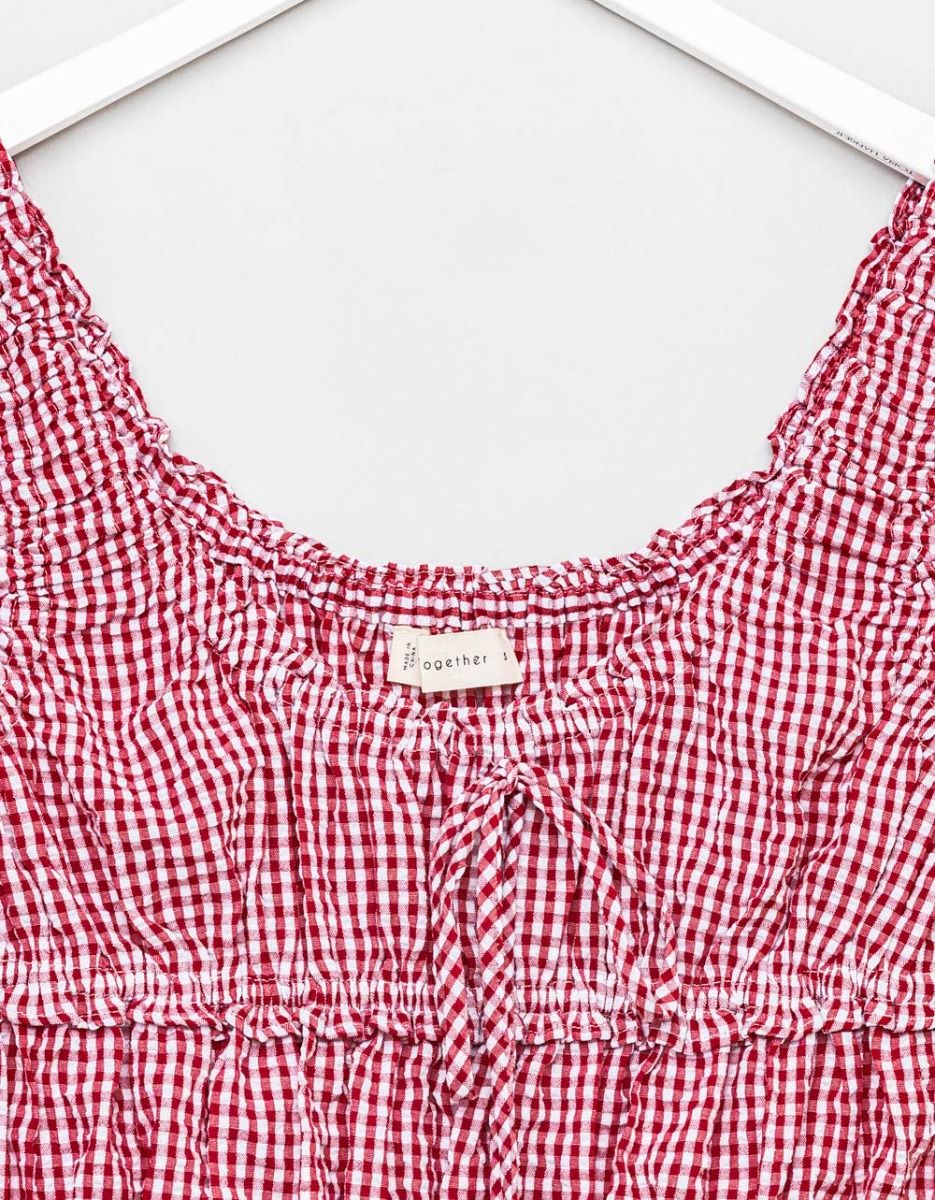 Jo Gingham Top_4