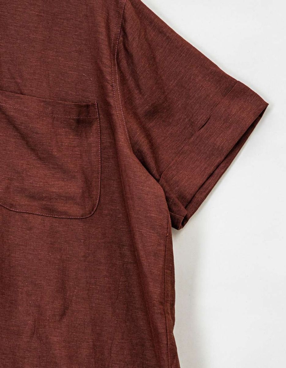 Jody Button Down in Toast_5