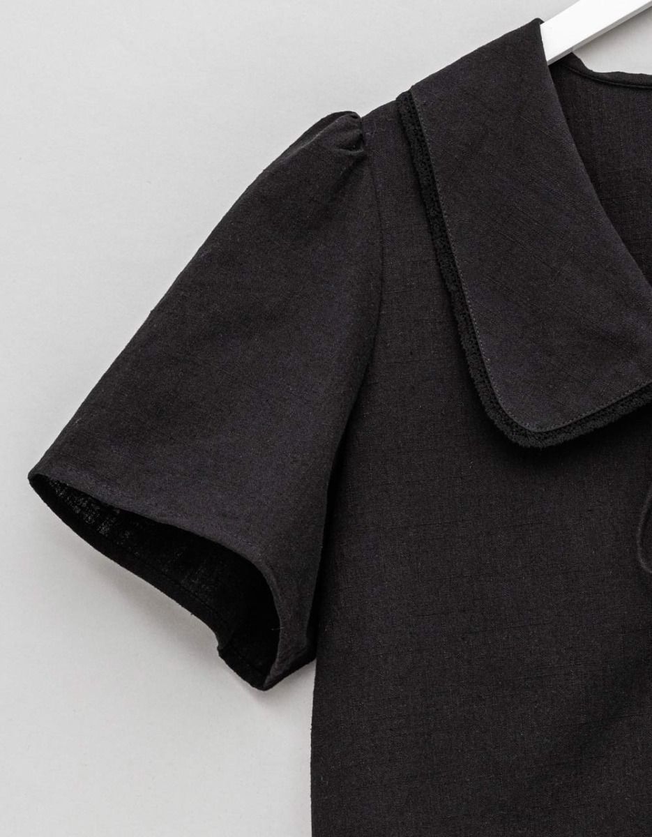 Jody Tie Collar Top_1