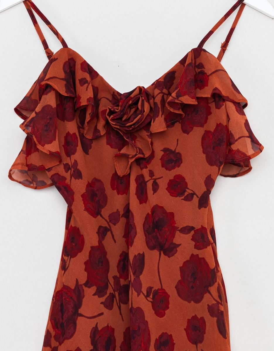 Jolie Rouge Midi Dress_1