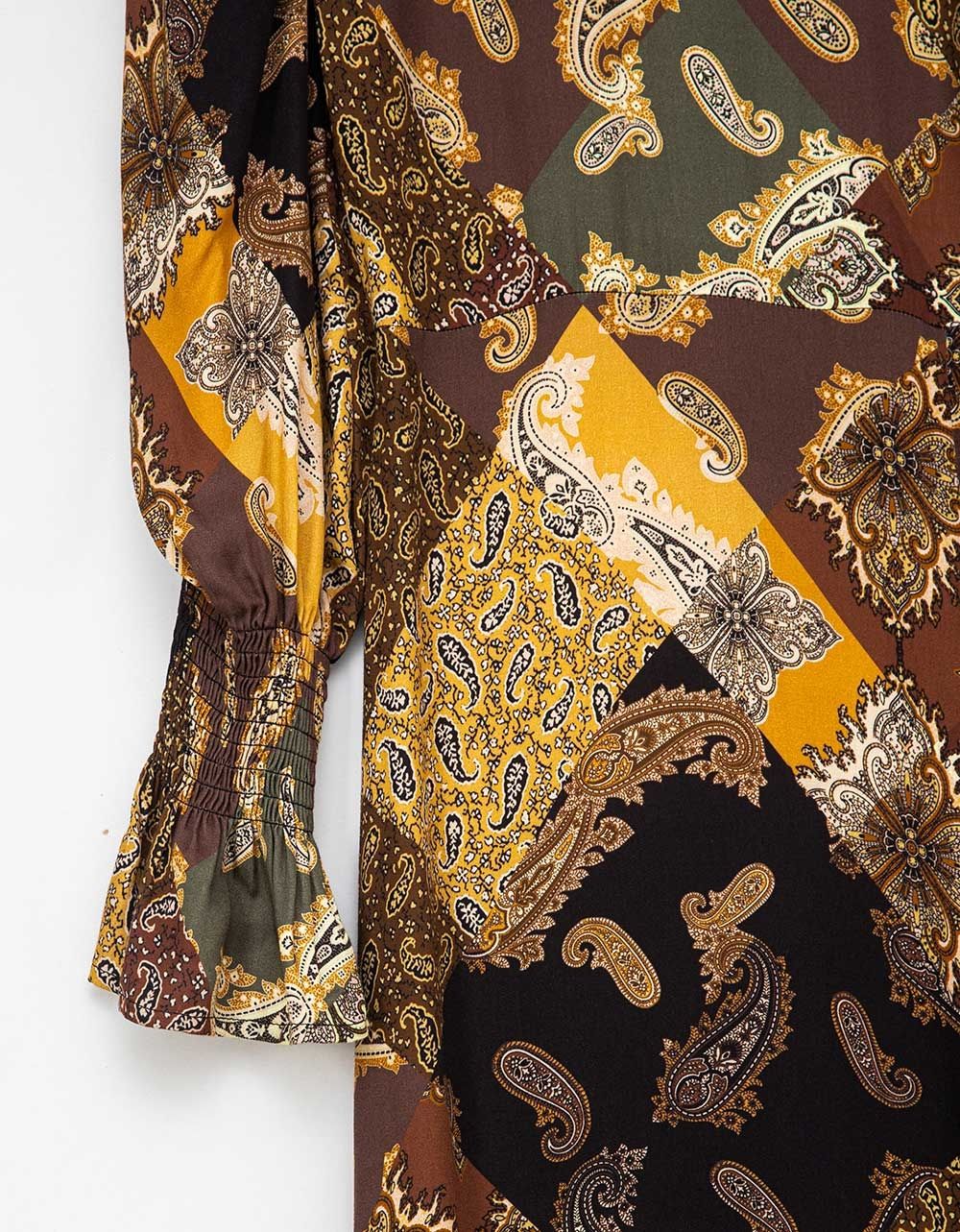 Joplin Hanky Print Midi_2