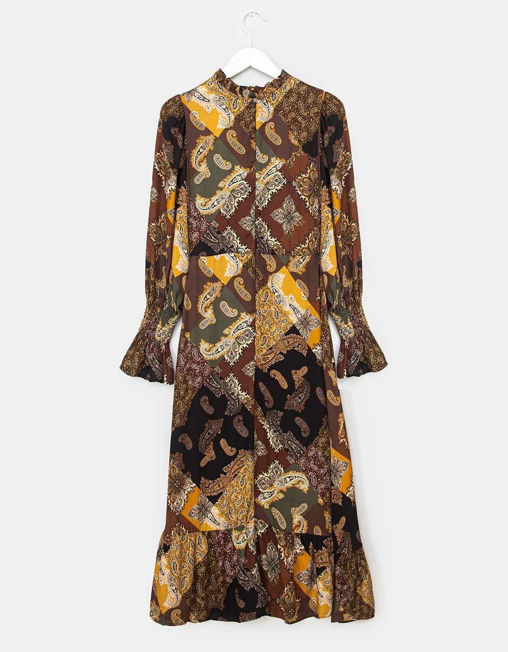 Joplin Hanky Print Midi_3