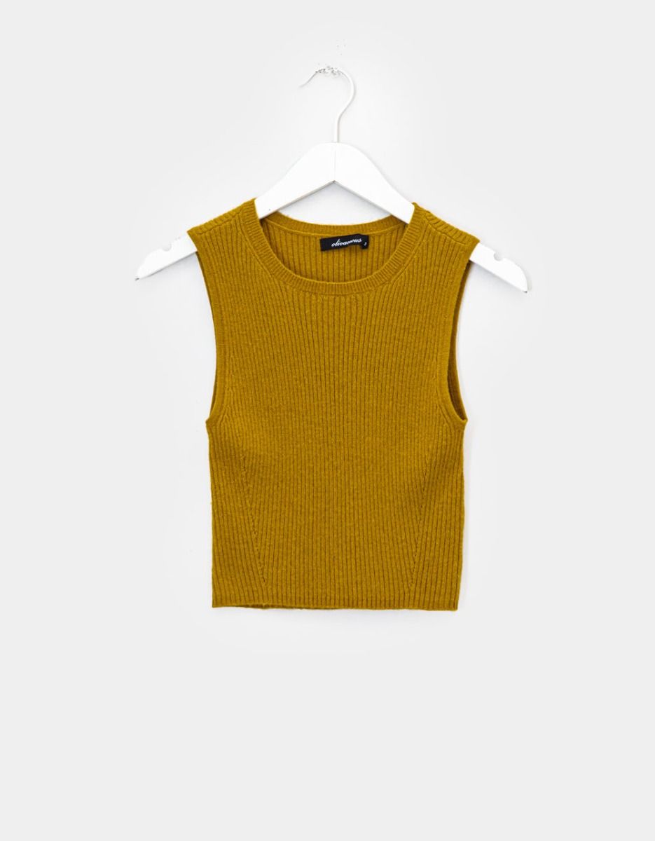 Journal Crop Knit in Kiwi_0