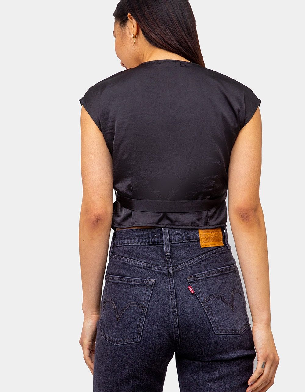 Jules Satin Wrap Top_5