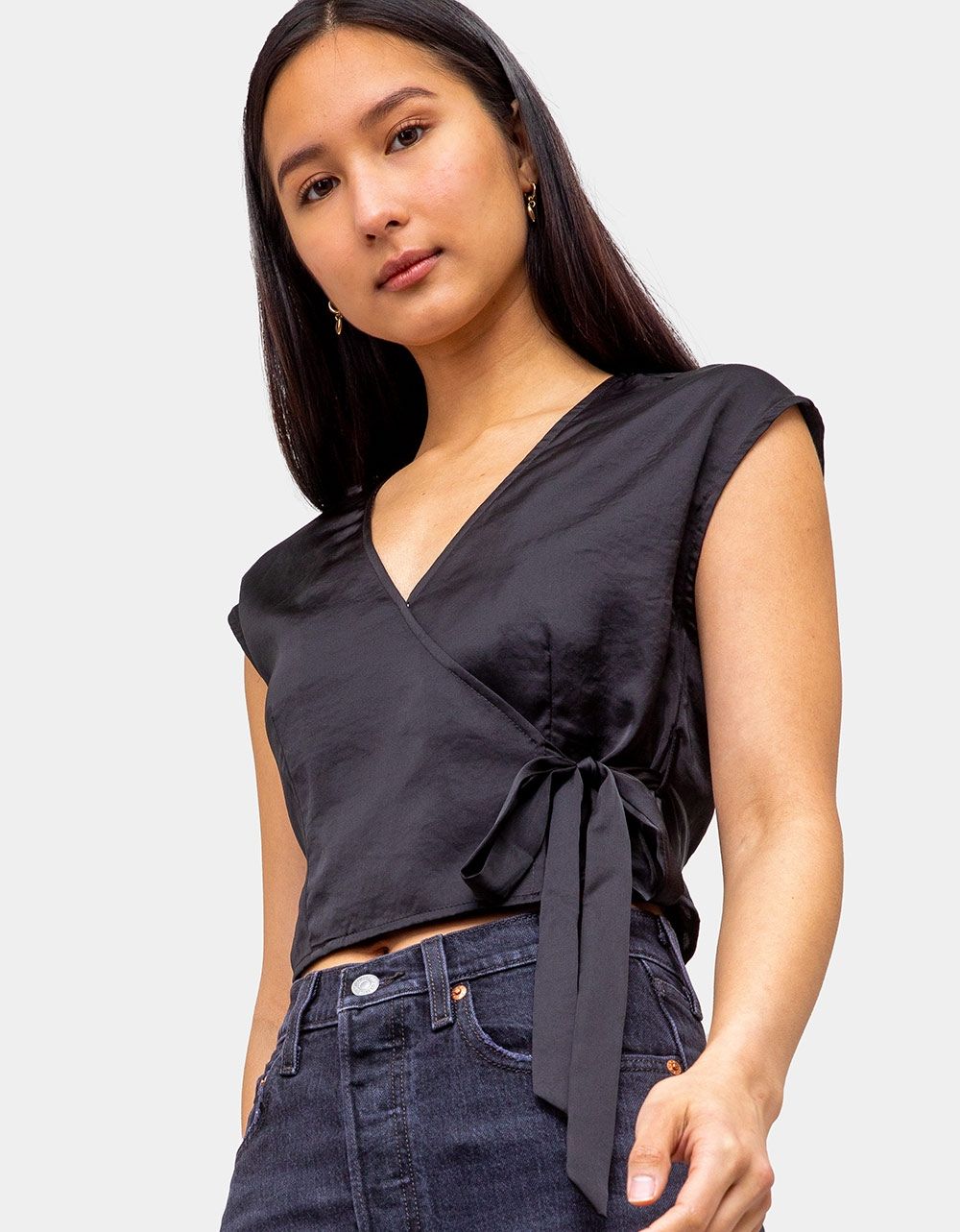 Jules Satin Wrap Top_2