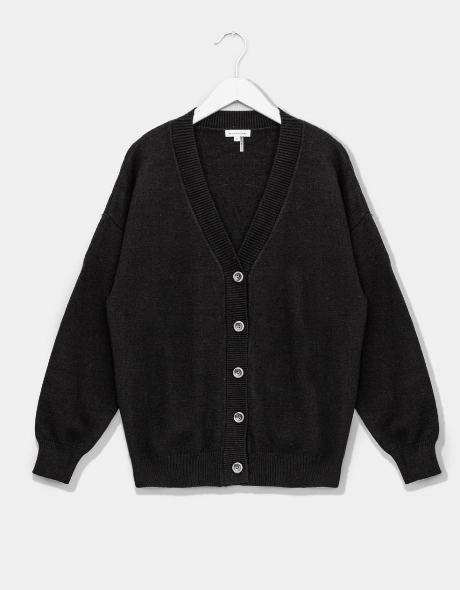 Juntos Knit Set in Black_0