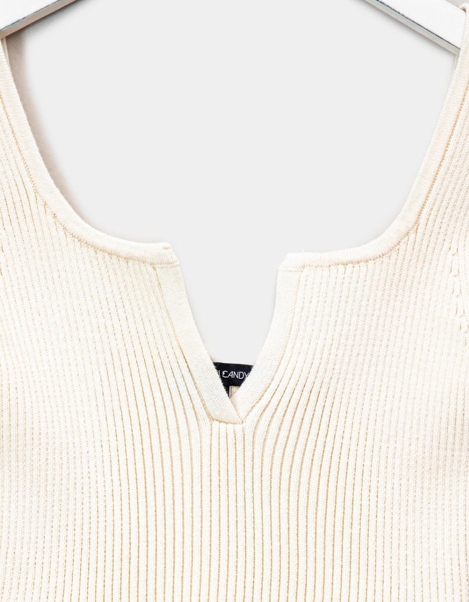 Kat Split Neck Knit_4