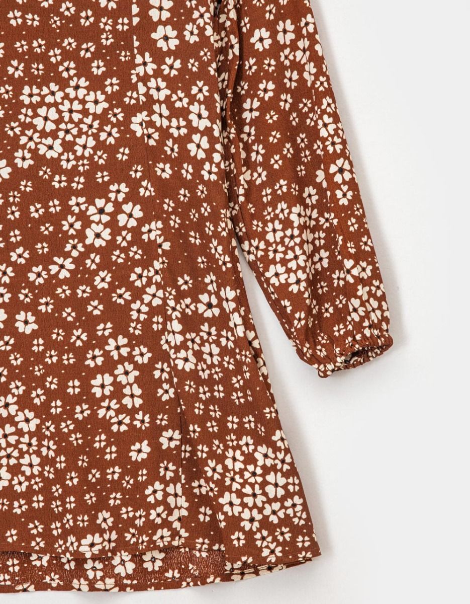 Kate Long Sleeve Floral Dress_5