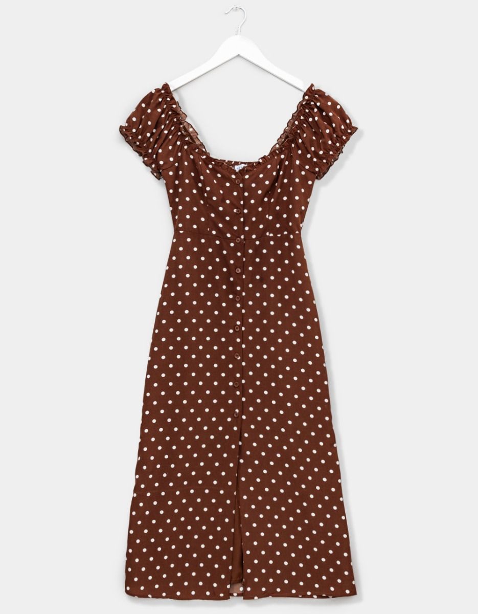 Katie Dot Midi Dress_0