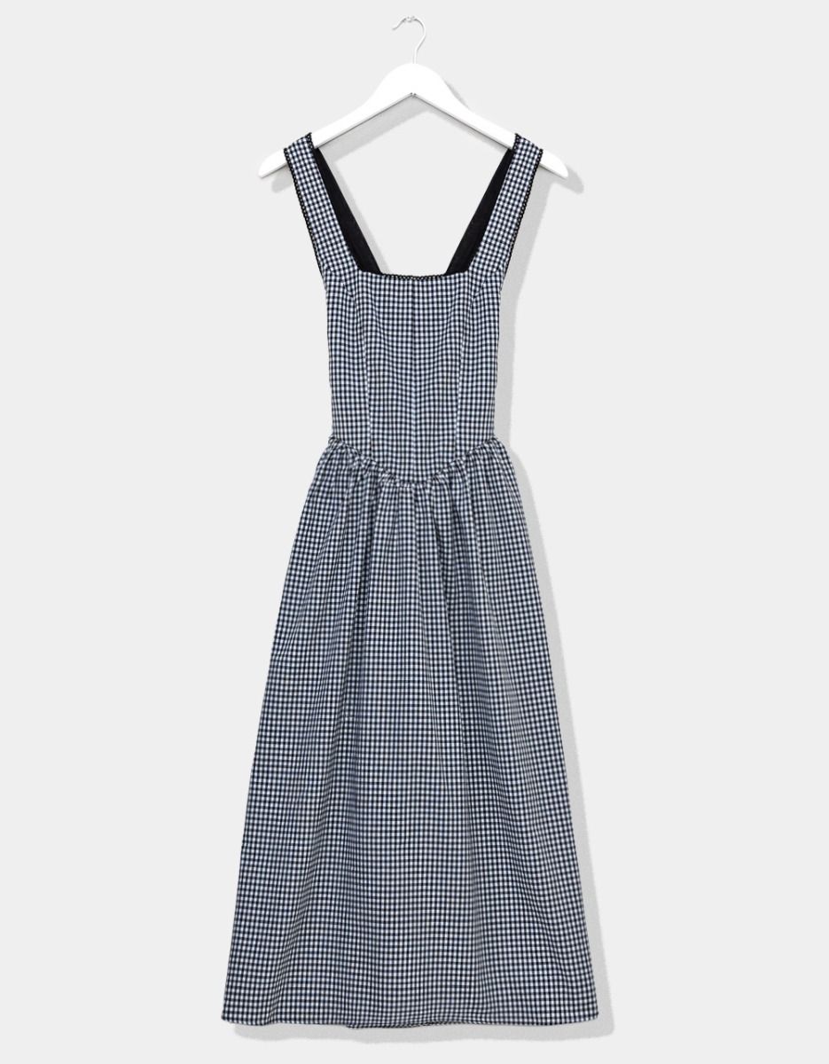 Kayla Gingham Dress_0