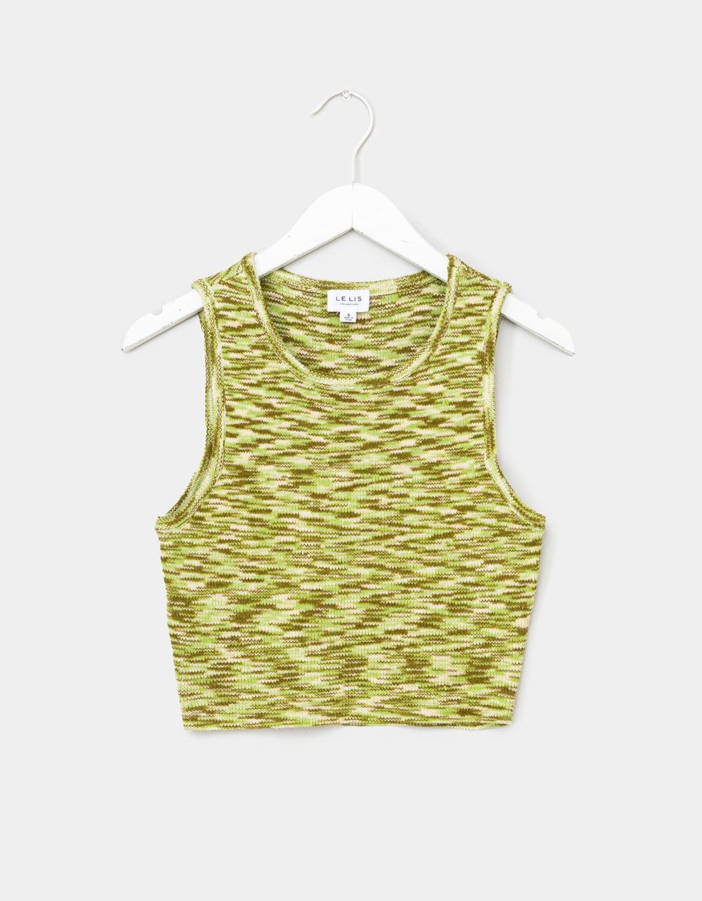 Kelli Marble Yarn Tank in Sage_0