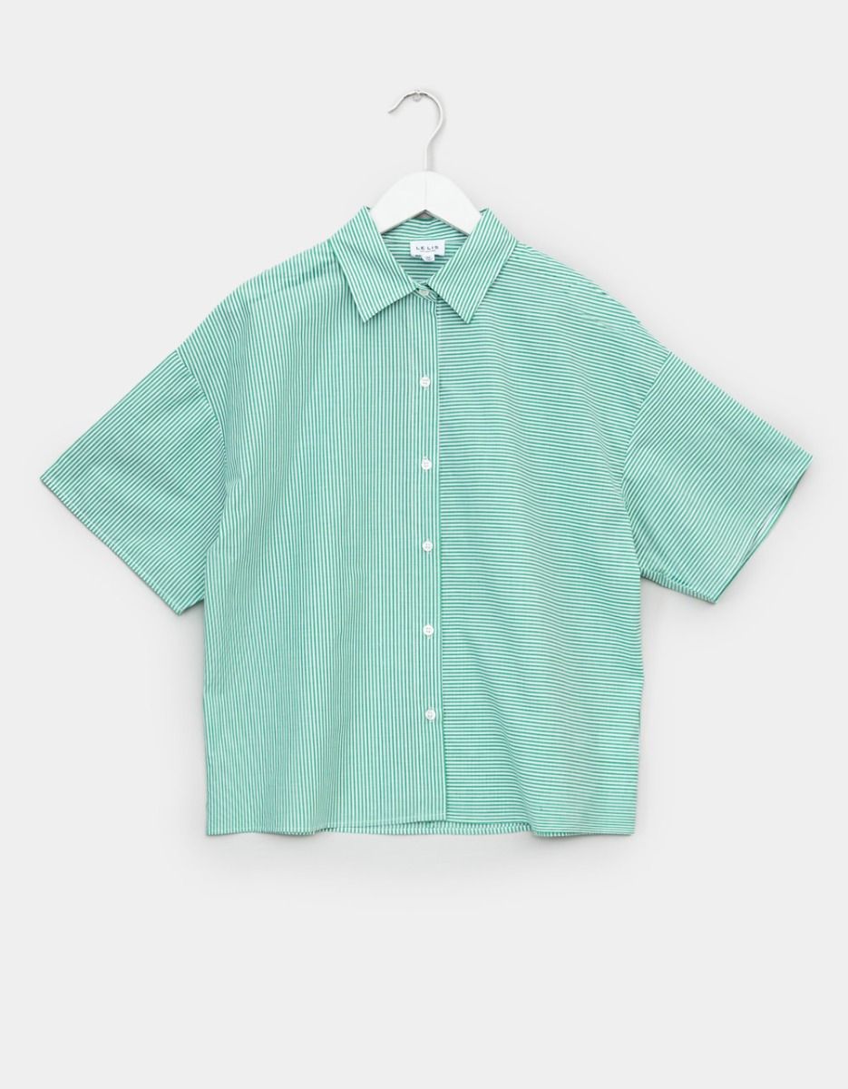 Kelsy Stripe Shirt_0