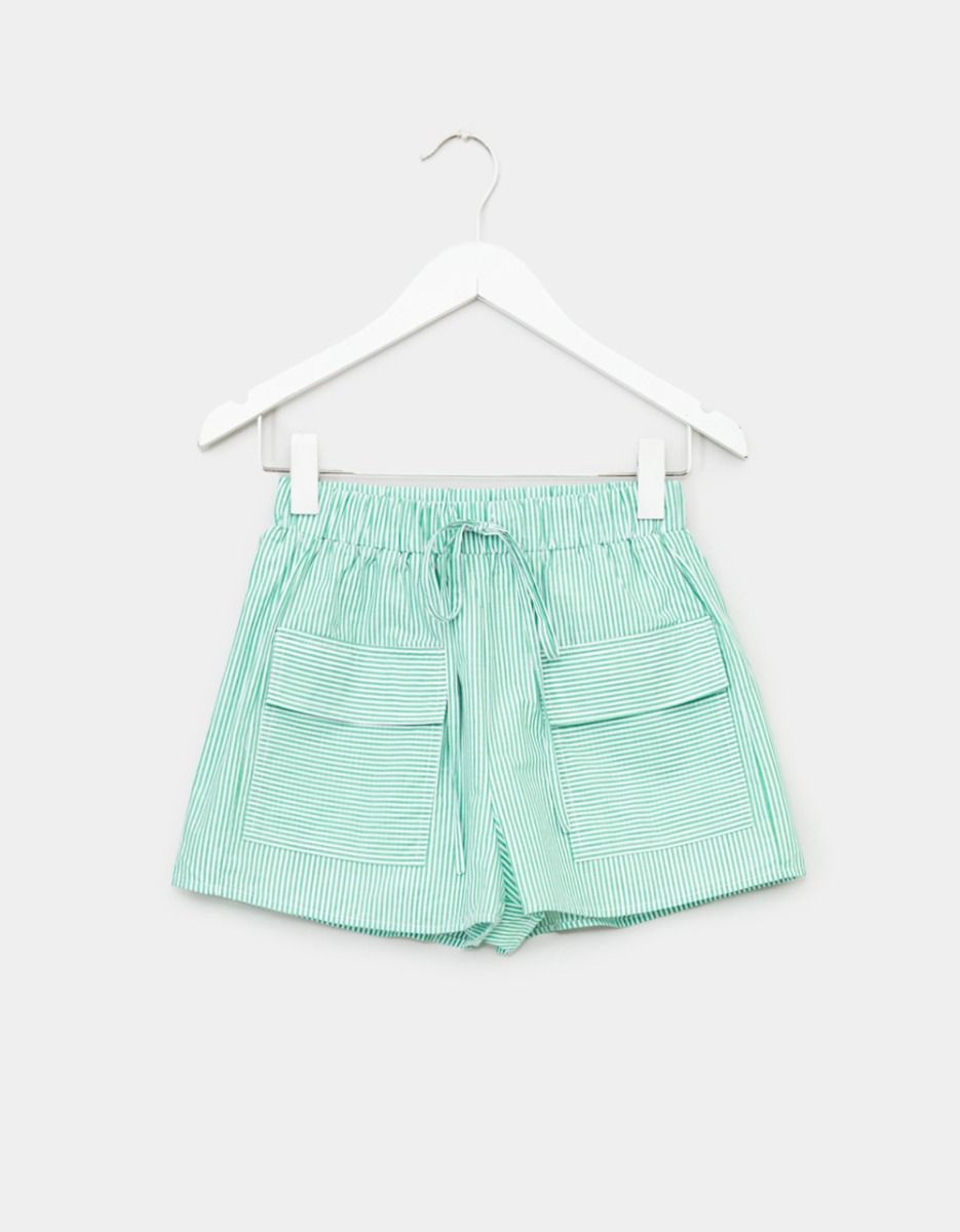 Kelsy Stripe Shorts_0