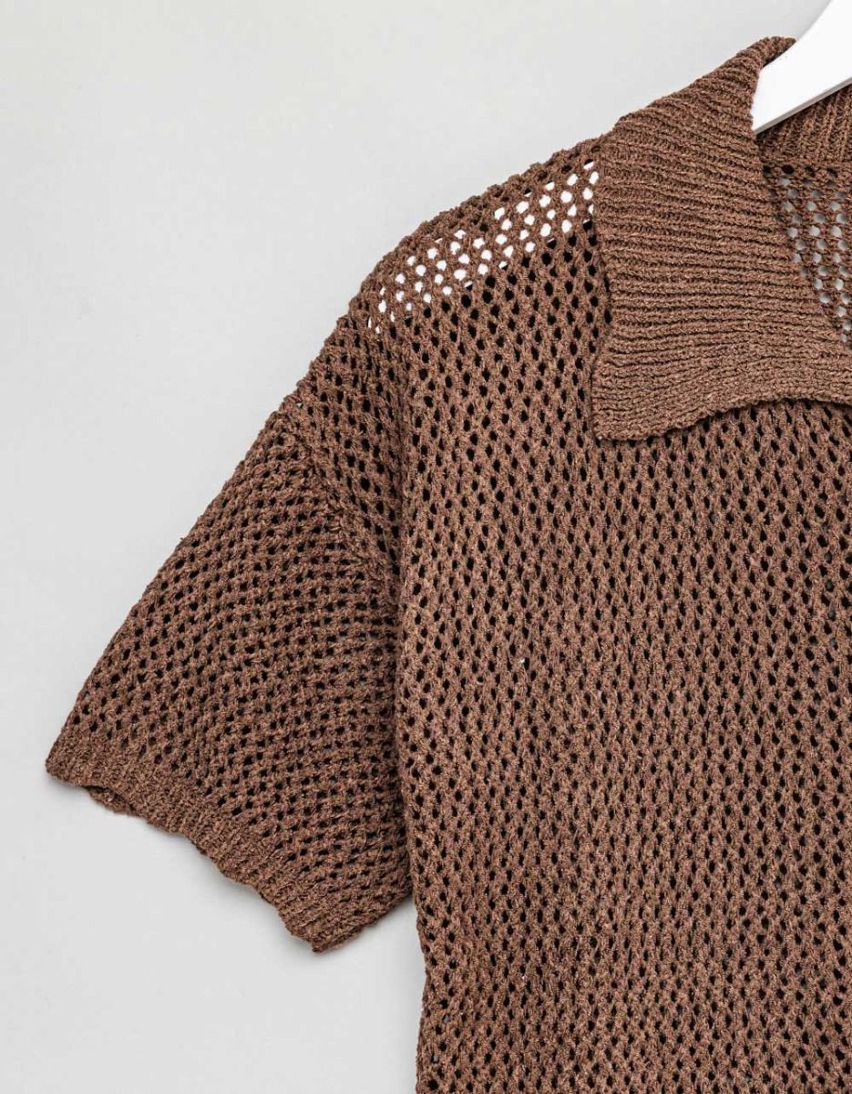 Kerri SS Knit in Mocha_1