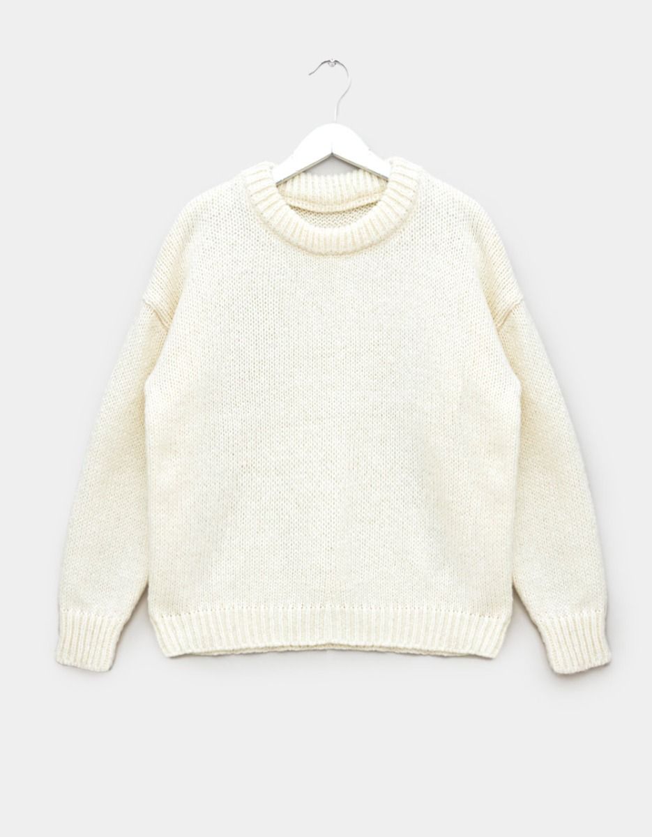 Kordy Chunky Knit in Ivory_0