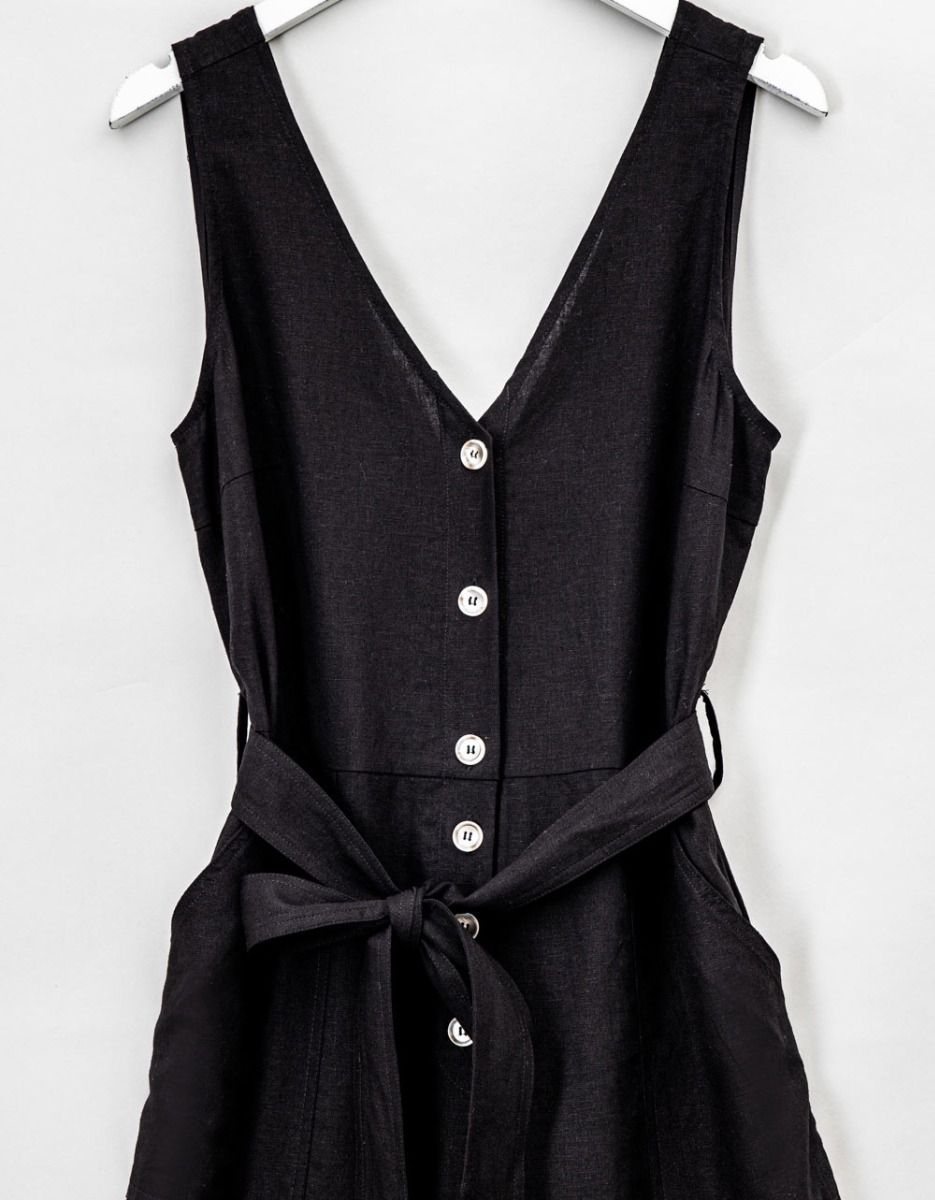 Laureana Jumpsuit in Noir_2