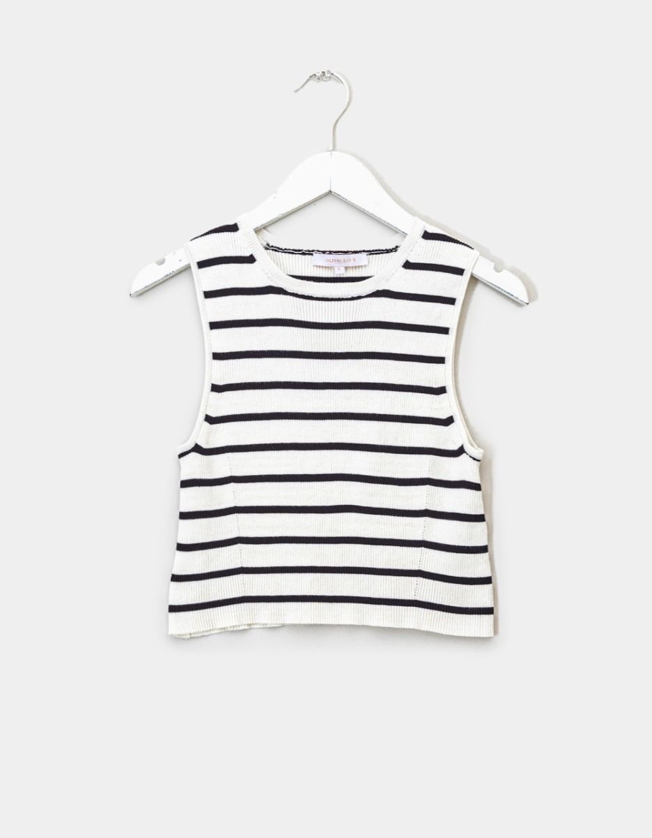 Leelie Tank in Stripe_0
