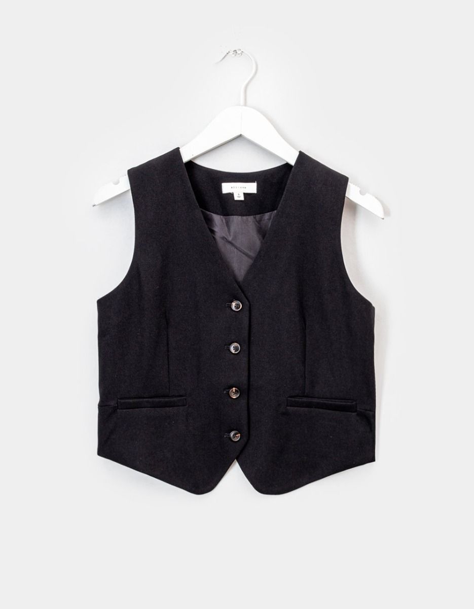 Leola Vest in Black_0