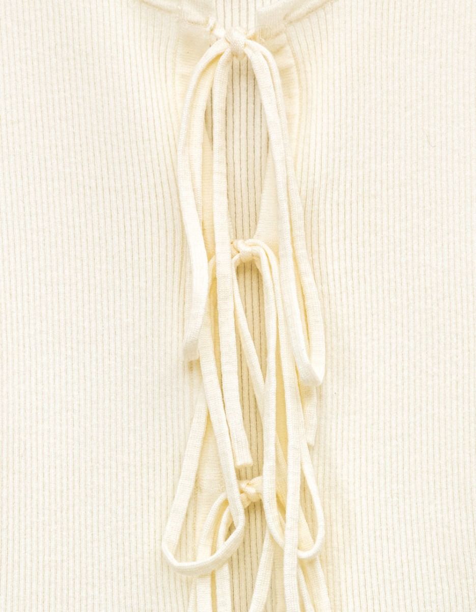 Lettie Tie Top in Ivory_1