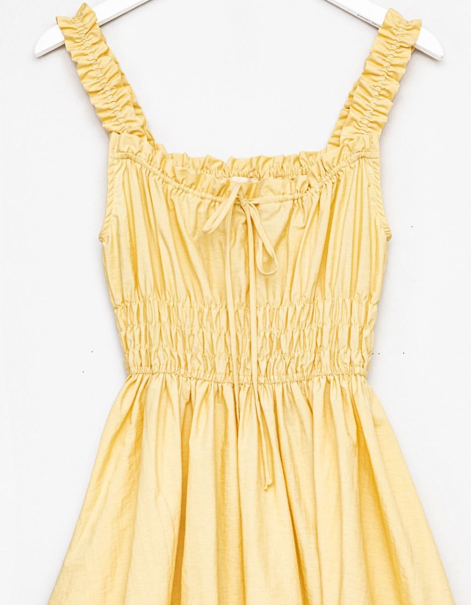 Libra Dress in Butter_5