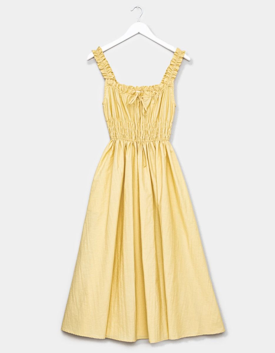 Libra Dress in Butter_0