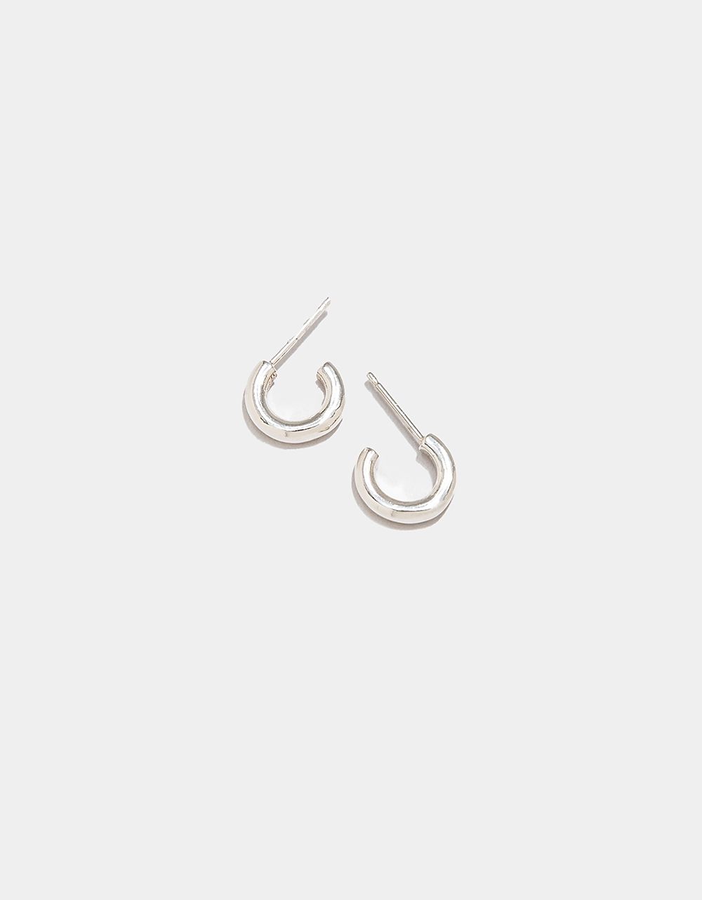 Lil Jane Hoops in Silver_1