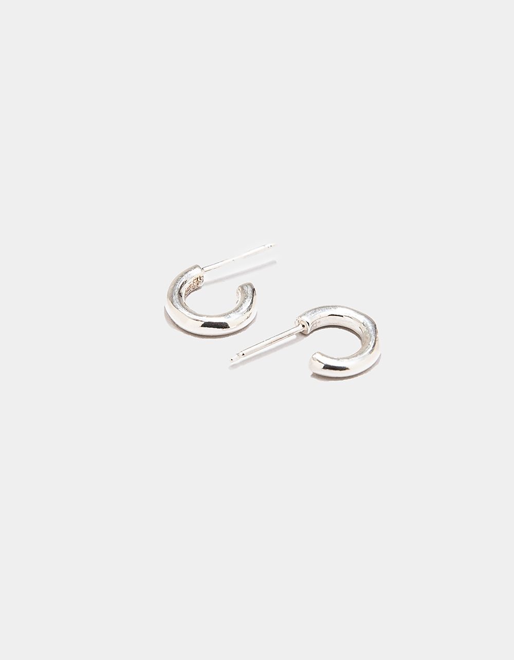 Lil Jane Hoops in Silver_3