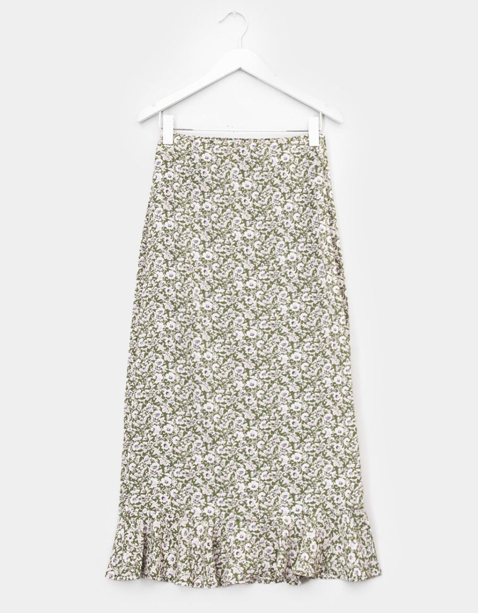 Lila Ruffle Midi Skirt_0