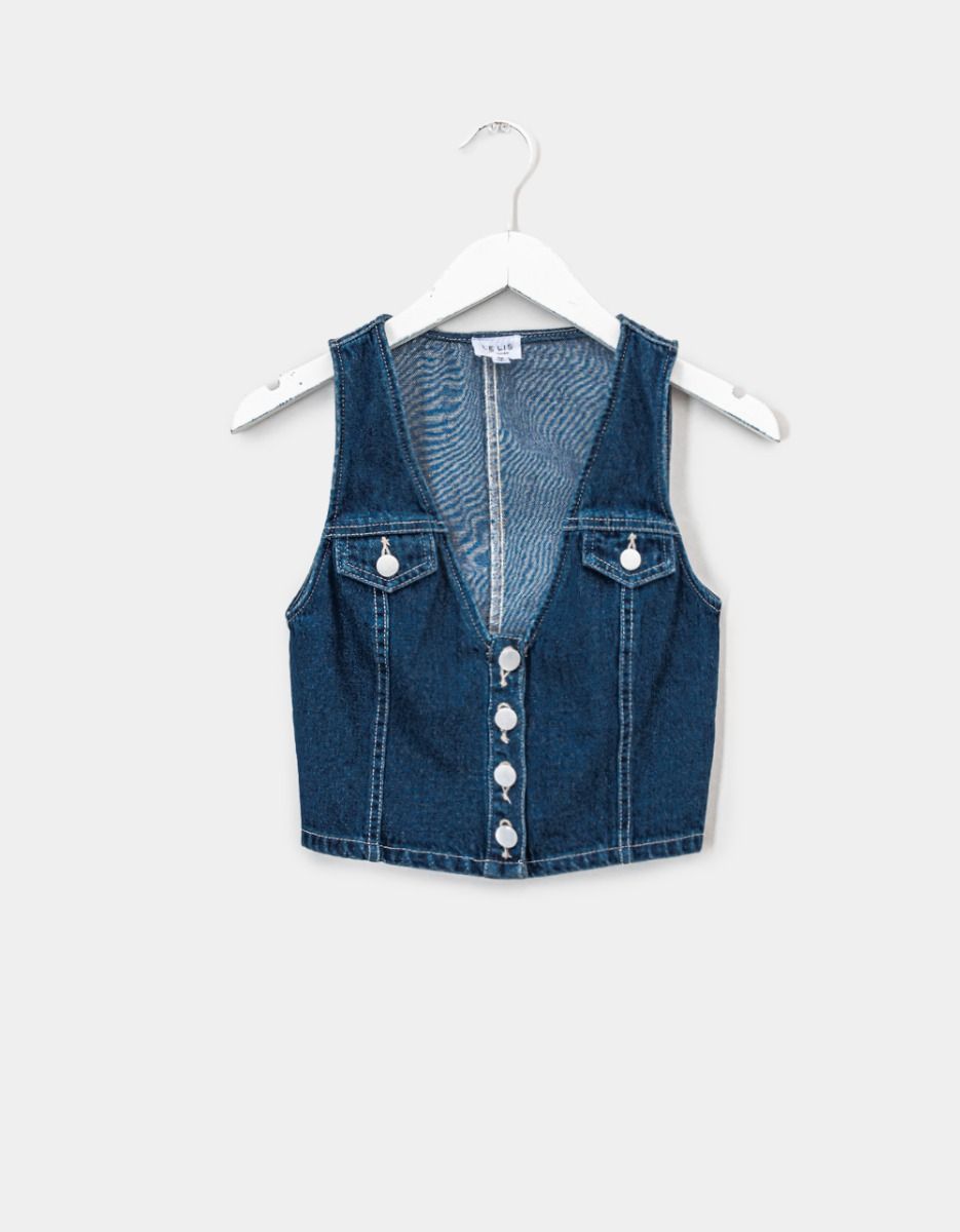 Lilo Denim Vest_0