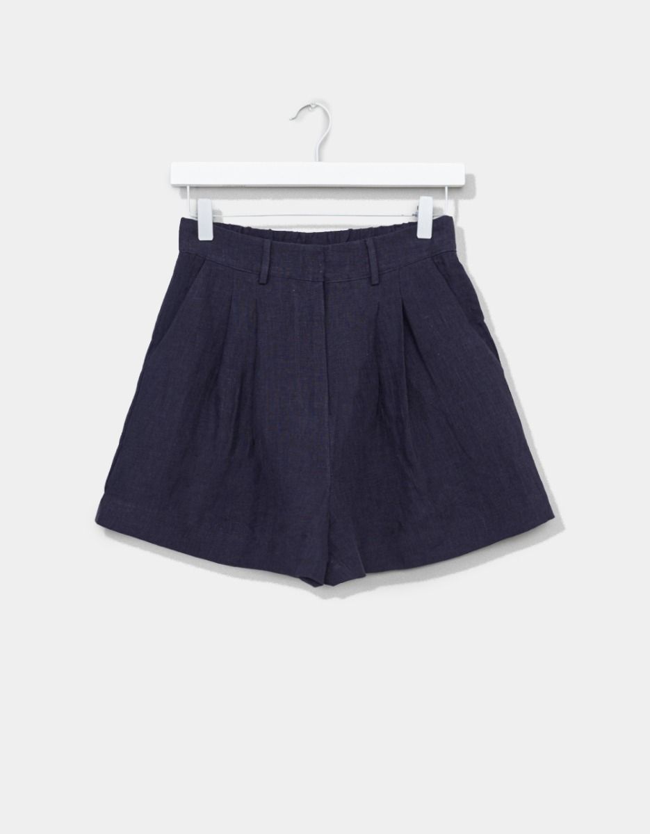 Lina Linen Shorts_0