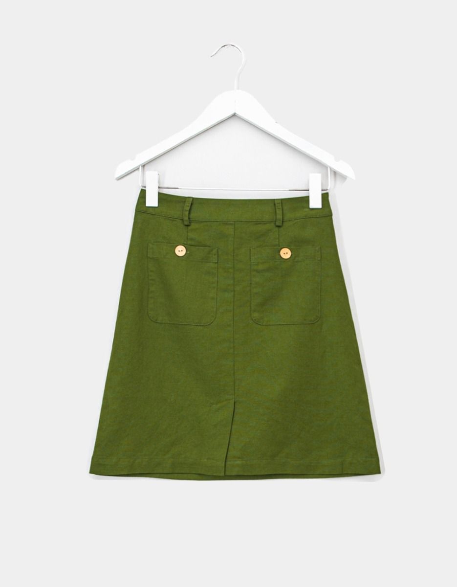 Linen/Cotton Skirt_0